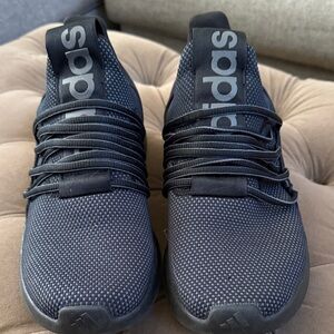 Adidas Cloudfoam Slip-Ons, 8.5, Black